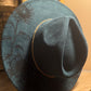 In Bloom Vegan Suede Wide Brim Hat