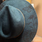 In Bloom Vegan Suede Wide Brim Hat