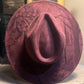 La Vida Sagrada Suede Wide Brim Hat