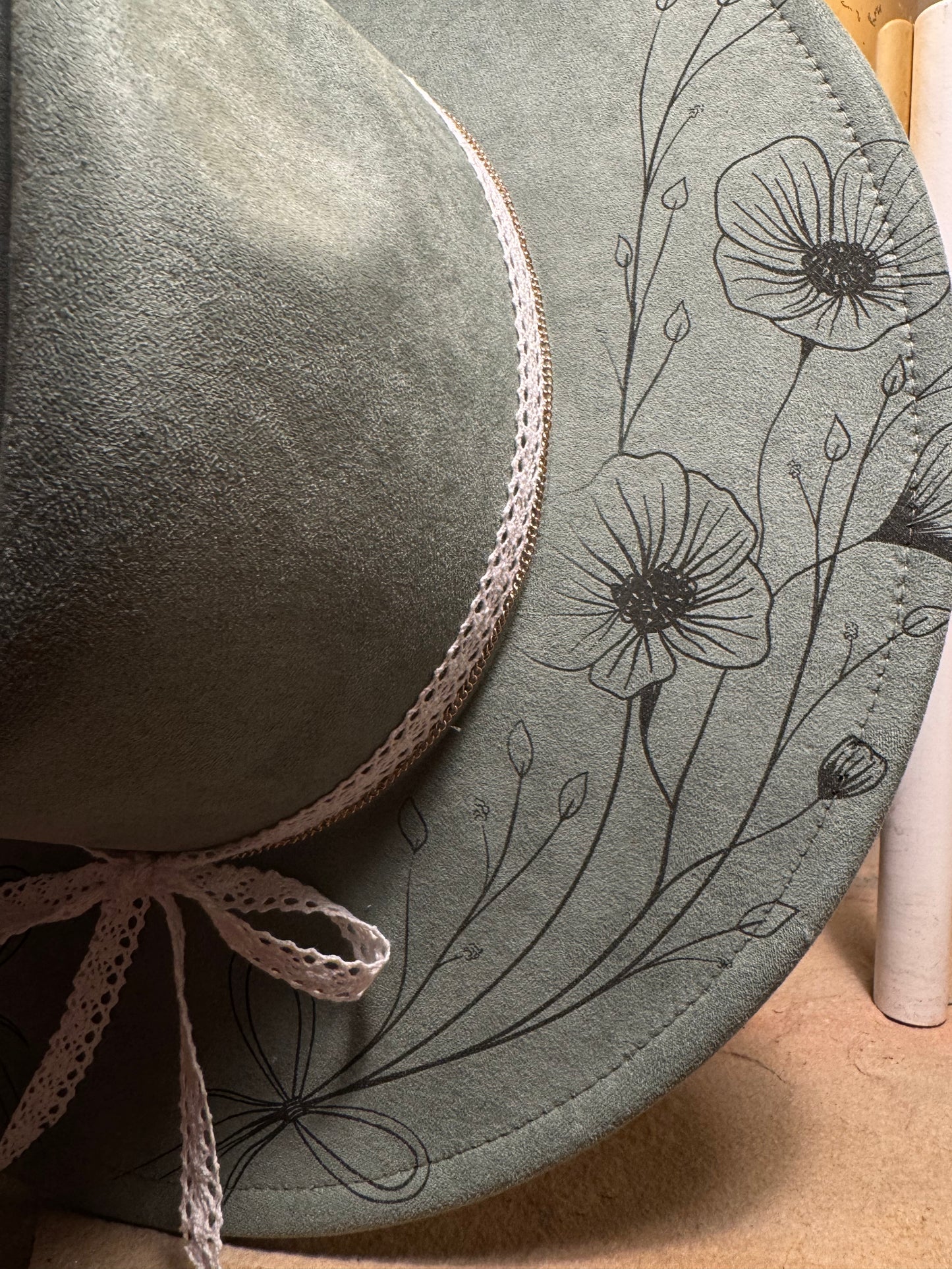 Wild & Rooted Vegan Suede Wide Brim Hat