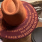 Untamed Spirit Vegan Suede Wide Brim Hat