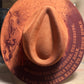 Untamed Spirit Vegan Suede Wide Brim Hat